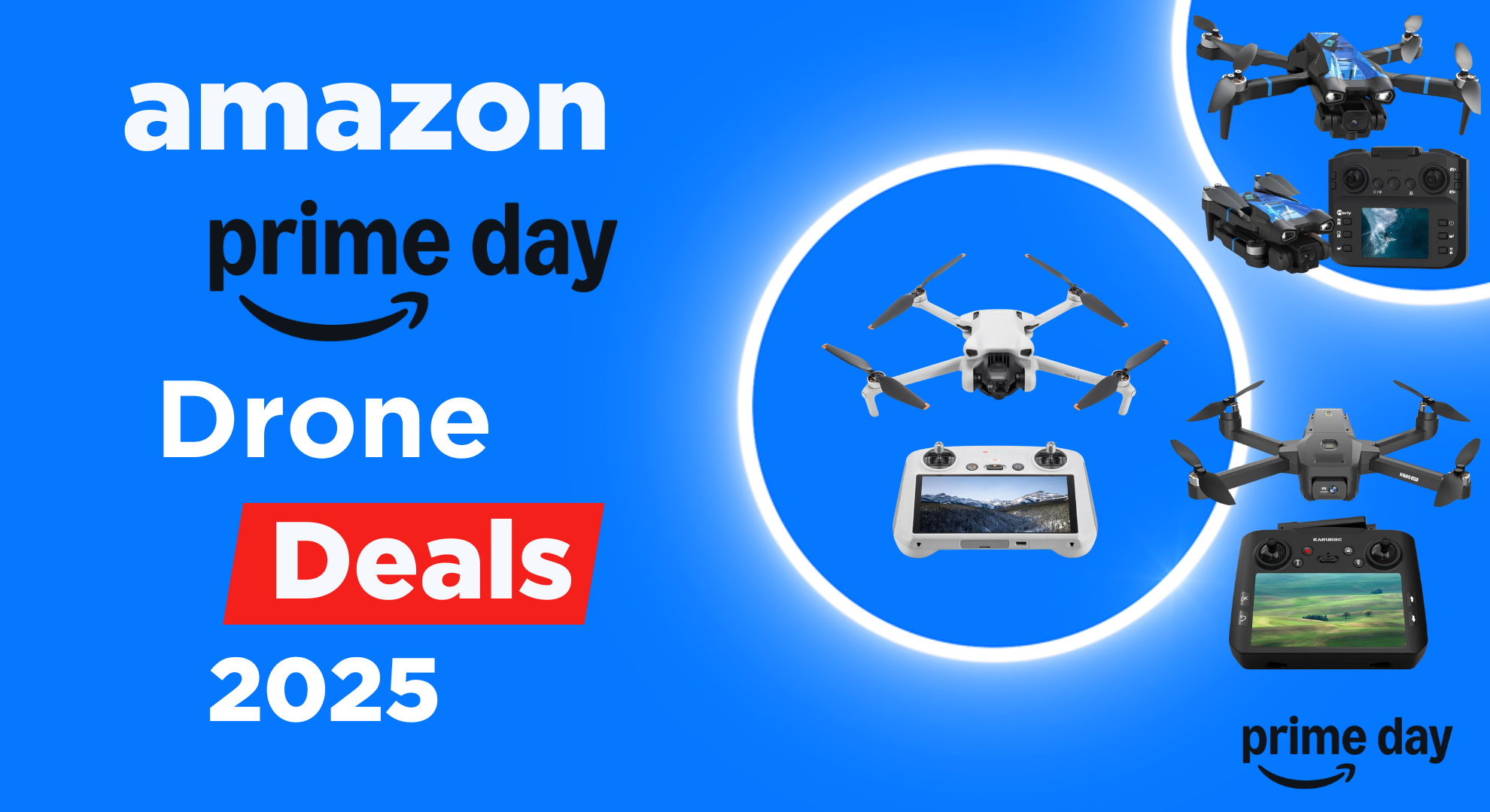 October Prime Day Drone Deals 2025 – Best Discounts on DJI, Holy Stone & Potensic