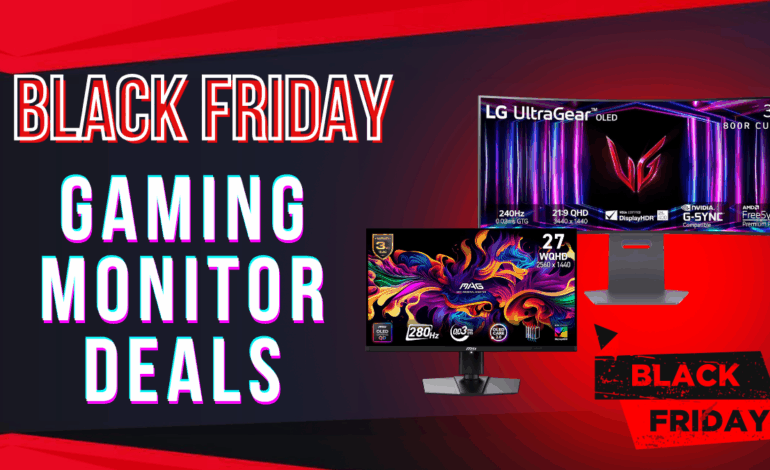 Black Friday 2025 Gaming Monitor Deals – Tested in Real Games & Updated Hourly