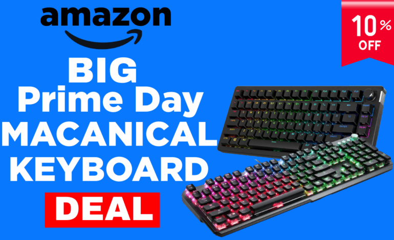 October Prime Day Mechanical Gaming Keyboard Deals 2025 – Best Discounts on ASUS, Logitech & Corsair