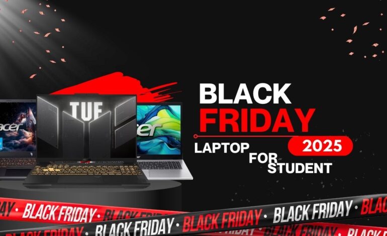 Cyber Monday Student Laptop Deals 2025 -Best Picks for School, College & Online Learning