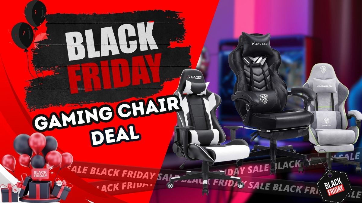 Black Friday Gaming Chair Deals 2025 – Comfort Meets Power for Every Gamer