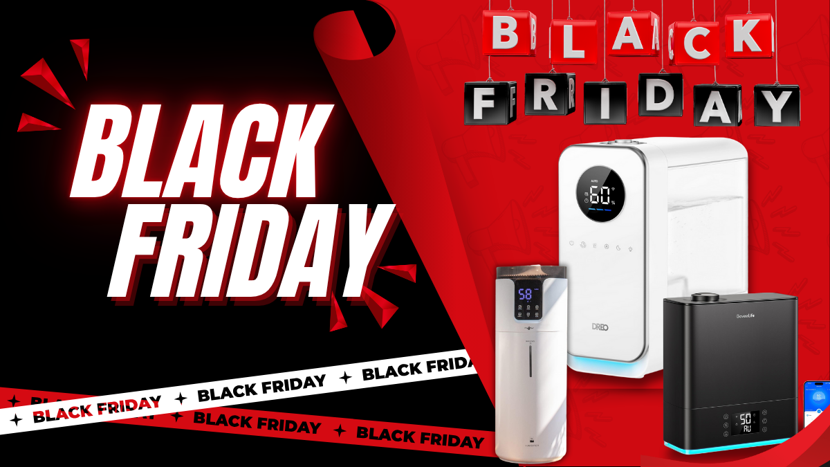 Black Friday Humidifier Deals 2025 – Top Home Comfort Discounts