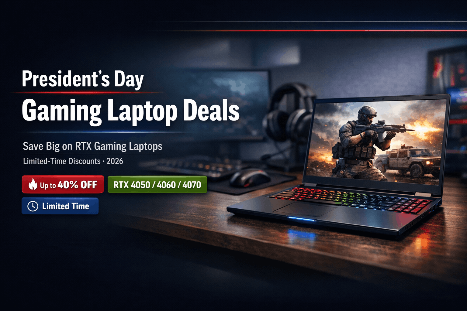 President’s Day Gaming Laptop Deals