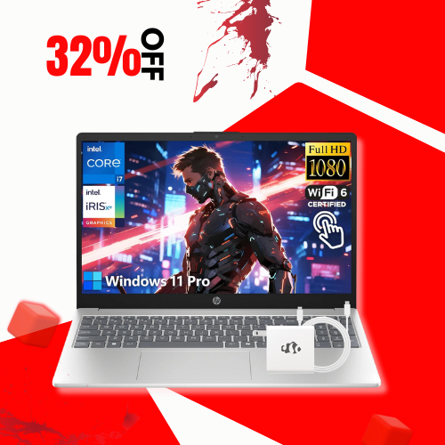 HP 15.6" Touchscreen i7 